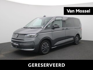 Volkswagen Multivan 1.4 eHybrid L2H1 Life 218PK | Automaat | Trekhaak | Cruise Control | Airco | Stoelverwarming | 7-Zits | Parkeerhulp Voor + Achter | Elektrische Achterklep | LED-Koplampen | Achteruitrijcamera | Navigatie | Digital Cockpit Pro |