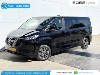 Ford Tourneo Custom 233PK PHEV Automaat Ex BTW/Ex BPM Titanium 9-Personen LED Lichtmetalen Velgen PDC Leren stoelen Carplay Camera Parkeersensoren Cruise Control