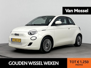 Fiat 500 Icon 42 kWh | Cruise Control | Achteruitrijcamera | Keyless | Climate Control | Apple Carplay/Android Auto |