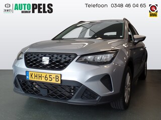 Seat Arona 1.0 TSI Style, Apple Carplay, Clima controle, Cruise controle, Elek ramen V/A, Stoelverwarming, Xenon verlichting, Pdc, Lm velgen 16'', Uniek 66.000km!! Bovag afleverpakket 695,-