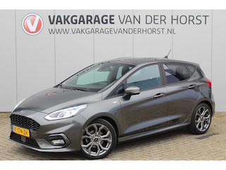 Ford Fiesta 1.0 EcoBoost Hybrid ST-Line X Luxe, sportieve en goed onderhouden Fiesta ! Autm. airco, Cruise control, Lane assist, 17" Lmv, Parkeersensoren Achter, Metallic lak, Navigatie by Apple/Android, LED verlichting etc