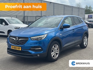Opel Grandland X 1.2 Turbo Online Edition All Season Banden | Stoelverwarming | Carplay | Climate Control | Cruise | 17" Lichtmetaal | Parkeersensoren | Airco | All Season Banden | Apple Carplay/Android Auto|telefoonintegratie premium