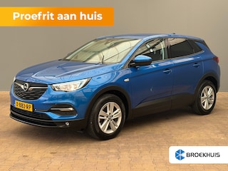 Opel Grandland X 1.2 Turbo Online Edition All Season Banden | Stoelverwarming | Carplay | Climate Control | Cruise | 17" Lichtmetaal | Parkeersensoren | Airco | All Season Banden | Apple Carplay/Android Auto|telefoonintegratie premium
