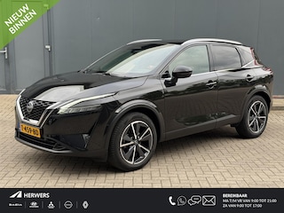 Nissan Qashqai 1.3 MHEV Tekna / Trekhaak / Panoramadak / HUD / Elektr Bestuurders Stoel / Elektr. Achterklep / Stoelverwarming / Apple Carplay Android Auto
