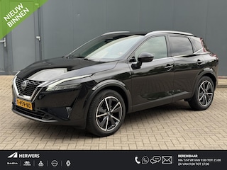 Nissan Qashqai 1.3 MHEV Tekna / Trekhaak / Panoramadak / HUD / Elektr Bestuurders Stoel / Elektr. Achterklep / Stoelverwarming / Apple Carplay Android Auto