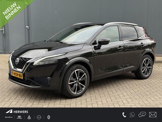 Nissan Qashqai 1.3 MHEV Tekna / Trekhaak / Panoramadak / HUD / Elektr Bestuurders Stoel / Elektr. Achterklep / Stoelverwarming / Apple Carplay Android Auto