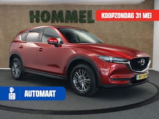 Mazda CX-5 2.0 SkyActiv-G 165 TS+ - ORIGINEEL NEDERLANDSE AUTO - TREKHAAK 2.000 KG GEREMD TREKGEWICHT - STUUR & STOEL VERWARMING - DODEHOEK DETECTIE - PARKEERSENSOREN VOOR EN ACHTER - NAVIGATIE - ACHTERUITRIJ CAMERA
