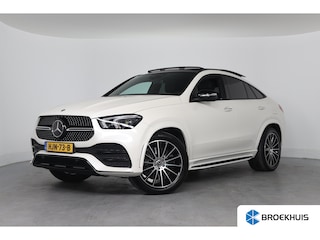 Mercedes-Benz GLE Coupé 350 e 4MATIC Premium Plus | Open Dak | Leder | Memory | Luchtvering | Burmester Audio | 360 Camera | Sfeerverlichting | Clima | LED | HUD | Stoelverwarming/ Koeling | Cruise Adaptive | Navi