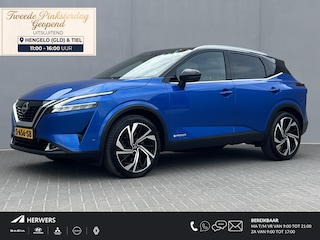 Nissan Qashqai 1.5 e-Power Tekna Plus / Panorama Dak / Cruise Control / Bose Audio Systeem / Massage Functie Voorstelen / Stuur,-Stoel Verwarming / Memory Bestuurders Stoel / Apple Carplay&Android Auto / 360 Camera / Elektrische Achterklep /