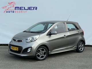 Kia Picanto 1.0 CVVT ISG Design Edition LED | Sportvelgen | LEER | Parkeersensoren | 5 Deurs | Airco | Navigatie !!