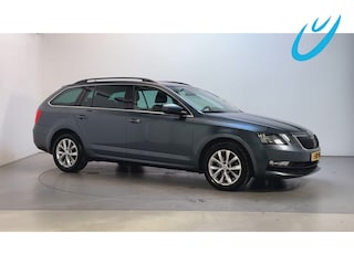 Skoda Octavia Combi 1.0 TSI Greentech Business Edition Leder-Stof Stoelverwarming Navigatie Parkeersensoren