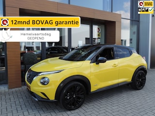 Nissan Juke 1.6 Hybrid N-Sport AUTOMAAT 28.000km | BOSE | 19” | Stuur/stoelverw | LED kopl | Keyless | Leer | Ad.cruise | 360Cam