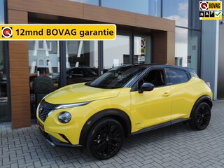 Nissan Juke 1.6 Hybrid N-Sport AUTOMAAT 28.000km | BOSE | 19” | Stuur/stoelverw | LED kopl | Keyless | Leer | Ad.cruise | 360Cam