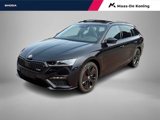 Skoda Octavia Combi 1.4 TSI 245pk DSG RS iV PHEV Business · Panoramadak · Wegklapbare Trekhaak · Canton Audio · Stoel, Stuur en achterbankverwarming · Apple/Android Car Play · Elek. Voorstoelen · 18'' Inch ·
