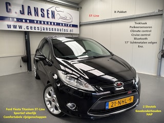 Ford Fiesta 1.6 Titanium ST-Line! Sportief uiterlijk! | 17 inch Lichtmetalen velgen | Airco (automatisch) | Cruise control