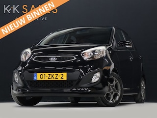 Kia Picanto 1.0 CVVT Design Edition [LEDEREN STOELEN, PARKEERSENSOR, DIMLICHT AUTOMATISCH, ANDROID INFOTAINMENT, AIRCO, ELEKTRISCHE RAMEN, NIEUWSTAAT]