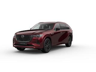 Mazda CX-80 e-Skyactiv PHEV Homura Plus | 12,3-inch TFT-kleurendisplay met bediening via centrale HMI Commander, touchscreen (voor Apple CarPlay / Android Auto™) of voice control | 12,3-inch digitale meterset | 20-inch lichtmetalen velgen, Black