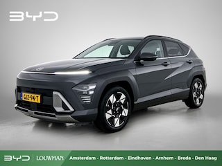 Hyundai Kona 1.6 GDI HEV Premium | Zwart Leder | BTW-Auto | Eerste eigenaar | NAP! |
