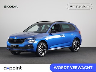 Skoda Kamiq 1.0 TSI Monte Carlo 115 pk | Verlengde garantie | Navigatie via App | Panoramadak | Parkeersensoren | Achteruitrijcamera | Adaptieve cruise controle