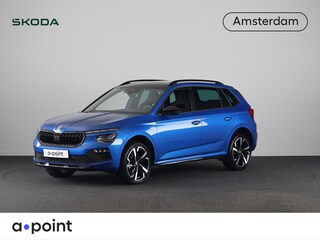 Skoda Kamiq 1.0 TSI Monte Carlo 115 pk | Verlengde garantie | Navigatie via App | Panoramadak | Parkeersensoren | Achteruitrijcamera | Adaptieve cruise controle