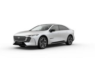 Mazda 6e Takumi Business Edition 68.8 kWh / Crystal White Pearl / Warm Beige kunstleder