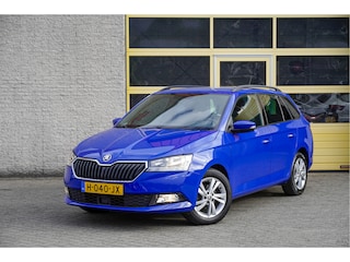 Skoda Fabia Combi 1.0 TSI Style BJ2020 Lmv 15" | Led | Pdc | App-Connect | Navi | Climate control | Cruise control | Sportstoelen | Sportstuur | Zwarte hemel | Extra getint glas
