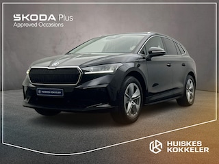 Skoda Enyaq iV 80 204pk Automaat Trekhaak, Warmtepomp, Lederen bekleding, Adaptive cruise control, 360 camera, Achteruitrijcamera, Navigatie