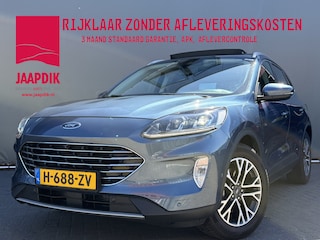Ford Kuga BWJ 2020 2.5 PHEV 153 PK Titanium X HEAD-UP DISPLAY | TREKHAAK | PANO | FULL LED | ADAPTIVE CRUIESE | HALF LEDER | ELEKTR. STOELEN | CAMERA | KEYLESS | CARPLAY + ANDOIRD | NAVI | CLIMA | LMV | PDC
