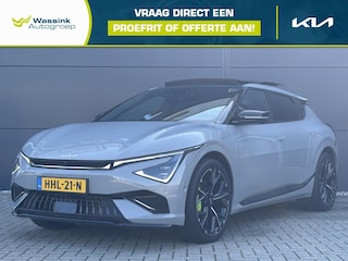 Kia EV6 84kWh 650pk AWD GT | 21-inch GT Velgen | Schuif-Kanteldak | Apple Carplay & Android Auto | 360 Camera | Virtual Gear Shift (VSG)