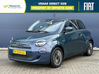 Fiat 500 24kWh 70pk Aut Action | SOH 92,5% | Navigatie | Climate Control | Apple Carplay/Android Auto | Cruise Control