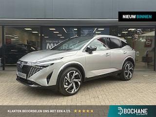 Nissan Qashqai 1.5 e-Power Tekna Plus NIEUW UIT VOORRAAD LEVERBAAR | Apple CarPlay & Android Auto | Stoelverwarming | Stuurverwarming | Parkeersensoren voor- en achter | Elektrisch verstelbare voorstoelen | Bose geluidsinstallatie | Panoramadak | Fabrieksgarantie