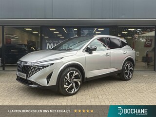 Nissan Qashqai 1.5 e-Power Tekna Plus NIEUW UIT VOORRAAD LEVERBAAR | Apple CarPlay & Android Auto | Stoelverwarming | Stuurverwarming | Parkeersensoren voor- en achter | Elektrisch verstelbare voorstoelen | Bose geluidsinstallatie | Panoramadak | Fabrieksgarantie