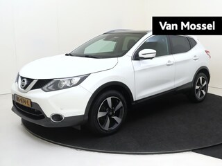 Nissan Qashqai 1.2 N-Vision | Design-pakket | airco automatisch | audio-navigatie full map | cruise control | lederen/microvezel bekleding | lichtmetalen velgen 18 |