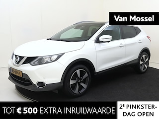 Nissan Qashqai 1.2 N-Vision | Design-pakket | airco automatisch | audio-navigatie full map | cruise control | lederen/microvezel bekleding | lichtmetalen velgen 18 |