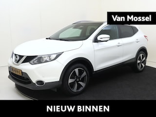 Nissan Qashqai 1.2 N-Vision | Design-pakket | airco automatisch | audio-navigatie full map | cruise control | lederen/microvezel bekleding | lichtmetalen velgen 18 |