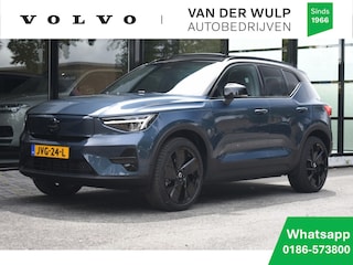 Volvo EX40 Twin Performance 442pk/82kWh Ultra Black Edition | Schuifdak |