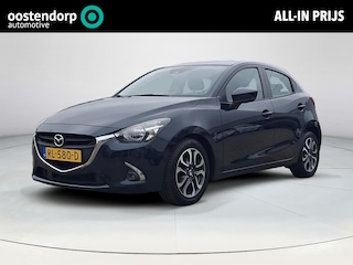 Mazda 2 1.5 Skyactiv-G Dynamic+ | Telefoon voorbereiding | Achteruitrijcamera | Lichtmetalen velgen | Keyless start | Airco | Cruise Control | Navigatie |