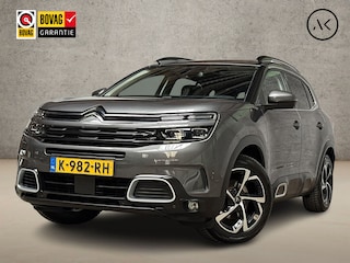 Citroën C5 Aircross 1.2 PureTech Sport Automaat (PANORAMADAK, APPLE CARPLAY, GROOT NAVI, 360 CAMERA, LEDER, SPORTSTOELEN, ADAPTIVE CRUISE, GETINT GLAS, NIEUWSTAAT)