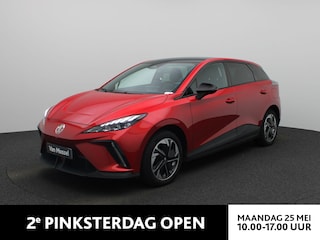 MG 4 Long Range 64kWh Luxury | WLTP 435 KM | SoH 97% | 360° CAM | ACC | ECC | 17" LMV | Stoel + Stuur Verwarming | Warmte pomp |