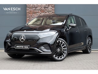 Mercedes-Benz EQS SUV 450+ AMG Line 108 kWh | Luchtvering | Hyperscreen | Achterasbesturing | Distronic+ | Entertainment Achter | Massage | Burmester | Verwarmd Stuurwiel | Tablet | HUD |
