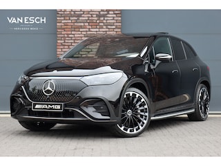Mercedes-Benz EQE SUV 500 4MATIC AMG Line 91 kWh | Luchtvering | Hyperscreen | Achterasbesturing | Distronic+ | Massage | Nappa Leder | HUD | Stoelventilatie | Trekhaak | Memory | Verwarmd Stuurwiel |