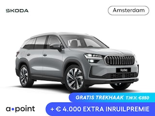 Skoda Kodiaq 1.5 TSI PHEV Business Edition Plus | Panoramadak | Leder | Trekhaak | 360 camera | Light & View | Adaptief onderstel | Canton Sound |