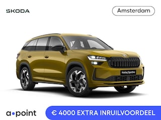 Skoda Kodiaq 1.5 TSI PHEV Sportline Business | Panoramadak | Trekhaak | Light & View | Adaptief onderstel | Canton Sound |
