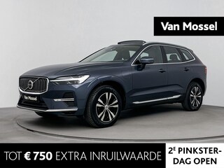 Volvo XC60 2.0 T6 Plug-in hybrid AWD Core Bright 350PK | Wegklapbare Trekhaak | Schuif-/Kanteldak | All Season Banden | Stoel- en Stuurverwarming | Achterbankverwarming | Elektrische Kofferklep | Apple CarPlay & Android Auto