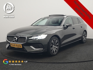 Volvo V60 T6 Recharge AWD Inscription PHEV 340pk | Panodak | Adaptive Cruise | Camera | Stoelen & Stuur Verwarmd | Keyless | Blis | Apple Carplay | Navigatie | DAB | Virtual Cockpit | Plug In Hybrid |