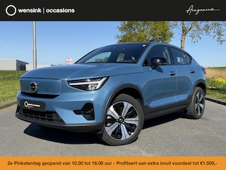 Volvo C40 Recharge Ultimate 69 kWh | SOH 93,9% | Warmtepomp | Trekhaak | Dodehoek detectie | Apple Carplay/Android Auto | 360 camera | Adaptieve cruise control |