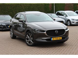 Mazda CX-30 2.0 e-SkyActiv-X M Hybrid Luxury / Trekhaak / Schuifdak / 360Camera / Head-up / Leder / 18'' / Navigatie / Stoelverwarming / DAB / ACC