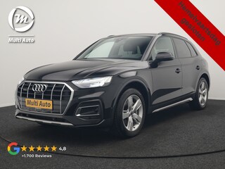Audi Q5 50 TFSI e S Line FACELIFT PHEV 300pk Dealer O.H. | Luchtvering | Adaptive Cruise | Matrix Led | 360 Camera | Sportstoelen Verwarmd | Sfeerverlichting | Blis | Park Assist | Navigatie | DAB | Standkachel | Plug In Hybrid |