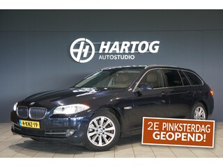 BMW 5-serie Touring 520i *MOTOR DEFECT* + LEDER / STOELVERWARMING / ENTERTAINMENT