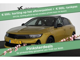 Opel Astra 1.2 GS Line Panoramadak Stoel-Stuur-Voorruit Verwarming HiFi IntellixLux Pixel LED